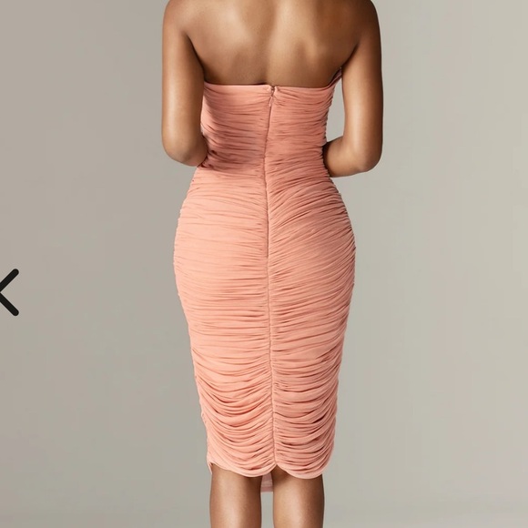 NWT Aliava Nelsi strapless midi dress - Picture 7 of 8